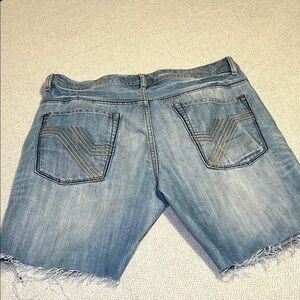 Buffalo Jeans Light Blue Denim Shorts.  Jorts.  Size 36.